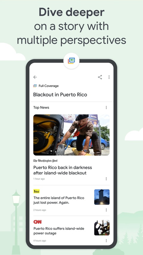 Google 新闻 | Google News 截图 2