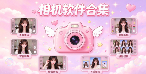 相机软件大全|美颜拍照、专业滤镜、趣味特效,各类拍照APP一次集齐!