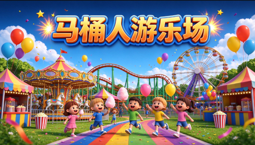 马桶人游乐场版本合集/最新版/安卓版/汉化版/无广告版下载