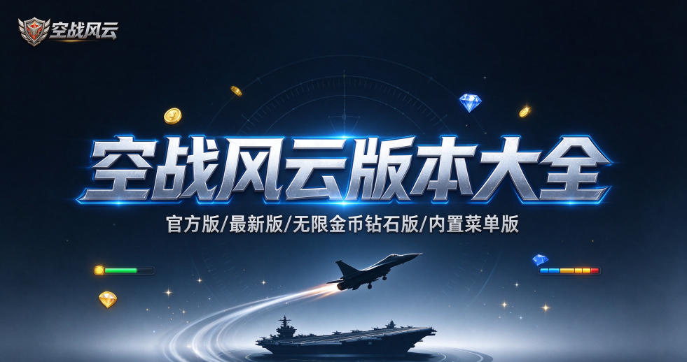 空战风云版本合集/官方版/最新版/无限金币钻石版/内置菜单版下载