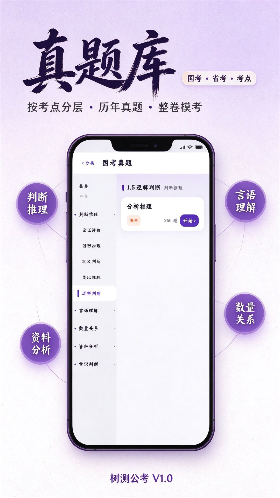 树测公考 截图 2