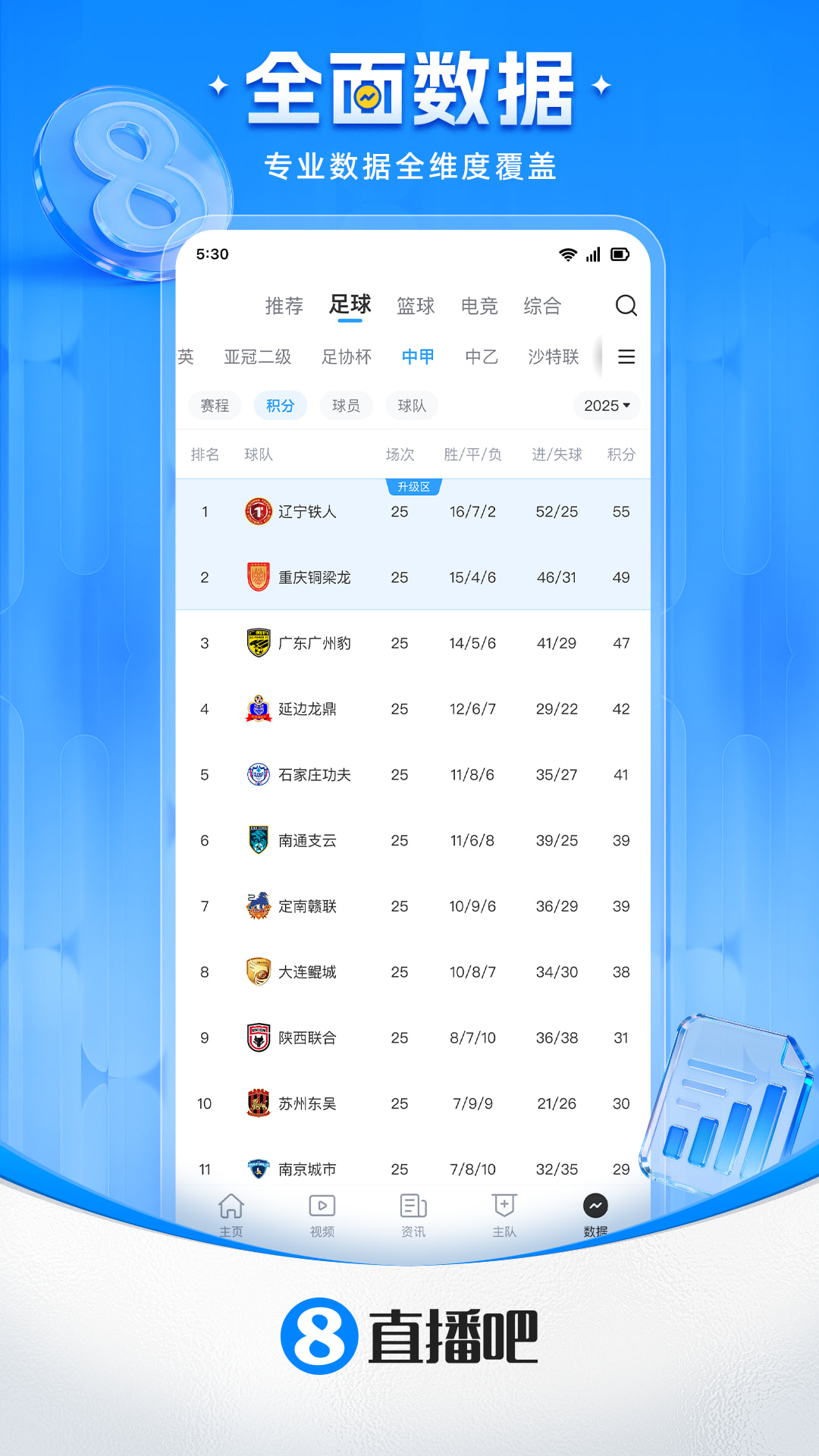 直播吧 截图 4